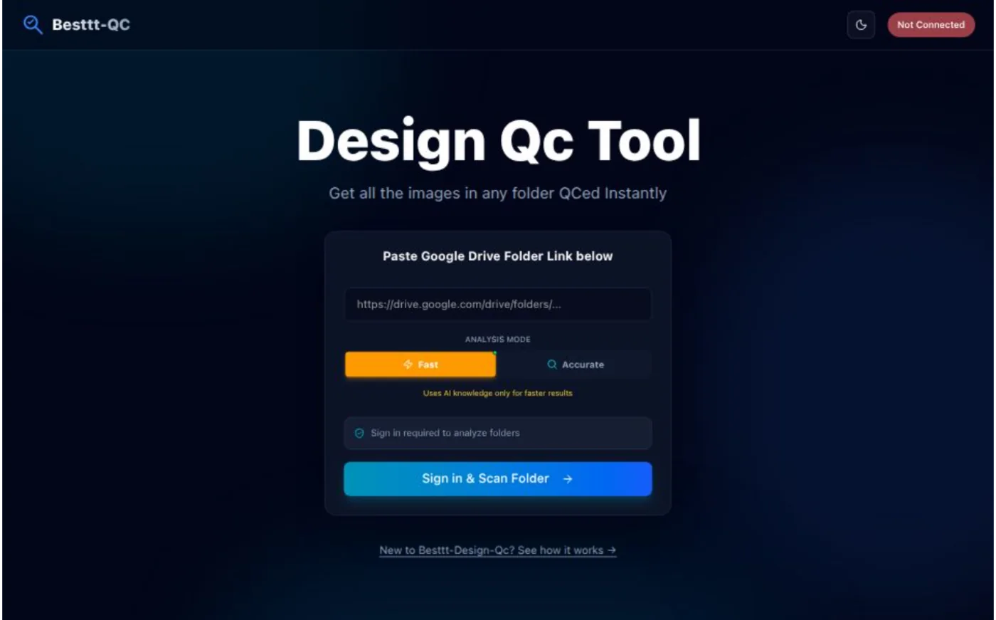 Besttt-QC design QC tool