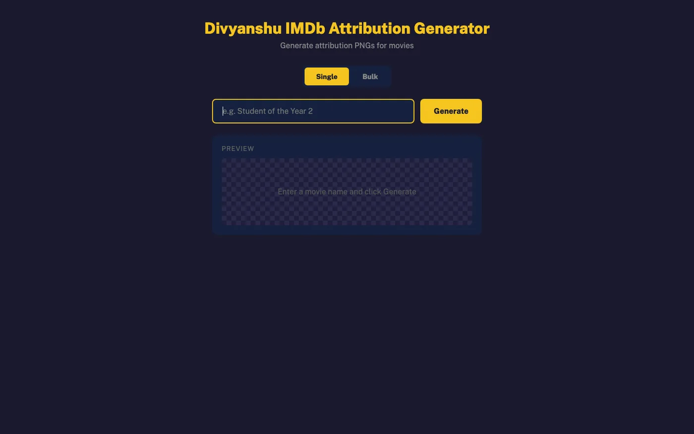 IMDb attribution PNG generator
